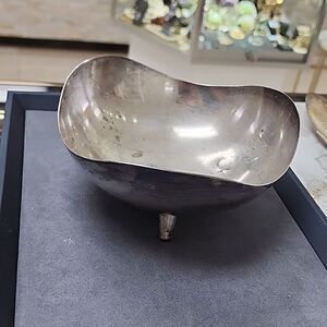 Vintage Silver Plated Serving Dish Bowl